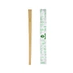 Disposable eco-friendly tensoga bamboo chopsticks, full paper sleeve